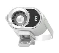 Generico Fan With Clip - Rechargeable Digital Display Multi-Speed, Handheld Mini Portable Fan | For Home Bedroom Office Outdoor Stroller Camping Travel Tent Beach Vacation Picnic