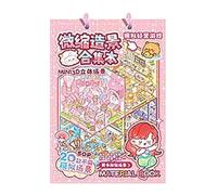 Genérico Fantasy Layers - Interactive Adhesive Art for Storytelling | Dimensional Picture Assembly Kit with Vibrant Illustrated Elements & Peel Place Fun Format for Journal Design and Memory Albums