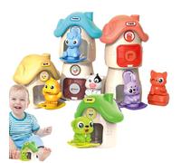 Genérico Farm Animals Barn Toys, Children's Fine Motor Sensory Toy, Multi-Purpose Educational Learning Toy, Birthday Christmas Easter New Year Gift, Interactive Play Set for Toddler Kids