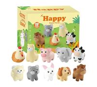 Genérico Farm Matching Toy, Soft Animal Puzzle Set, Early Learning Fine Motor Skill Toy, Compact Sensory Match Game, Ideal for Children, Aged 3+, Living Room, Preschool and Playroom