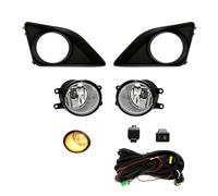 Genérico Faro Antiniebla Para Toyota Para Corolla Para Altis Luz Conducción Luz Halógena Automática Luz Diurna Luz Diurna DRL Ojos Ángel Lámpara Antiniebla Led Antiniebla(Halogen Set)