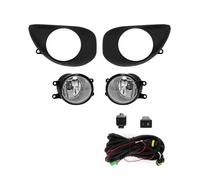 Genérico Faro Antiniebla Para Toyota Para Yaris 2006 2007 2008 Luz Halógena Conducción Parachoques Luz Diurna DRL Luz Antiniebla Led Coche Antiniebla(Halogen Model)
