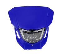 Genérico Faro Delantero LED Motocicleta WR250F WR450F YZ250F YZ450F 250F 450F MX para Enduro Moto Cross Moto Luz Delantera(Blue)
