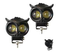 Genérico Faro LED para Motocicleta - Bombilla Auxiliar LED Faro para Motocicleta,Focos para Coche, Camión, ATV, Tractor, Vehículo de, Conducción Nocturna, Moto de Calle, Turismo, Carretera Urbana