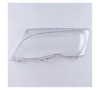 Genérico Faro Lentes Conjunto Cubiertas De Lente Luz Faro Coche Para Serie 3 E46 318i 320i 325i 4 Puertas Sedan 2002-2005 Cubierta Lámpara(Izquierda)