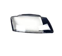 Genérico Faro Lentes Conjunto Funda Faro Para Coche Para A5 2008-2011, Cubierta Protectora Cristal Frontal Para Delantero, Tapas Lente, Carcasa Pantalla Para Lámpara(bien)