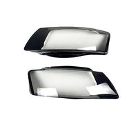 Genérico Faro Lentes Conjunto Funda Faro Para Coche Para A5 2008-2011, Cubierta Protectora Cristal Frontal Para Delantero, Tapas Lente, Carcasa Pantalla Para Lámpara(L and R)