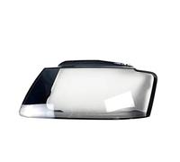 Genérico Faro Lentes Conjunto Funda Faro Para Coche Para A5 2008-2011, Cubierta Protectora Cristal Frontal Para Delantero, Tapas Lente, Carcasa Pantalla Para Lámpara(Izquierda)