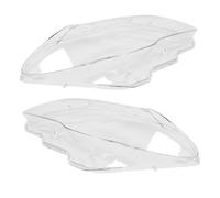 Genérico Faro Lentes Conjunto Par De Cubiertas Claras Para Faros Coche, Cubierta Repuesto Para Delanteros Para Serie 7 E65 E66 2005-2008