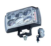 Genérico Faro Motocicleta | Brillante Alta Potencia Seguridad | Proyector Luz de Trabajo | Visibilidad para Motociclistas con Lámpara de Moto Brillante en Carretera Oscura y Rutas