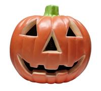 Generico Farol de luz - Material ABS 7,6 x 8,4 pulgadas, gran batería Halloween Pumpkin Face Light | Decoración para fiestas de césped en interiores, salón, bar, patio para decoración de HAL