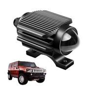 Generico Faros adicionales para moto, altísima luminosidad, 6000 lm, proyector de moto - Faros antiniebla LED para moto, compatible con camión, quad, coche, yate, tractor, barco