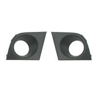Genérico Faros Antiniebla Luces Antiniebla LED Halógenas Cubierta Luz Marco Cableado Rejilla Interruptor Arnés Para Tiida Para Latio 2005-2008 Piloto Antiniebla Posterior(Cover 1Pair)