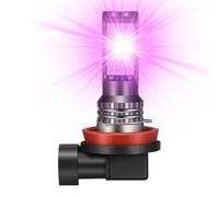 Generico Faros antiniebla para coche - Luz intermitente LED - Iluminación modificada faros de cruce luminosos para tractor, moto, coche, carretera urbana