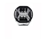 Genérico Faros Delanteros Barra Luz Led Obra Para Coche 5,75 Pulgadas, Foco 12V, Conducción DRL Ámbar, Camión, Barco, Tractor, ATV, Todoterreno, 4x4 Juego de faros(1PCS 4inch White)
