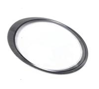 Genérico Faros Delanteros Coche Para Carrera 997, 911, 2005-2012, Cubierta De Faro, Lámpara Sombra Transparente, Lente Carcasa(bien)