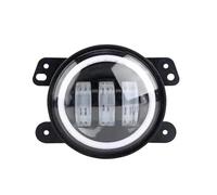Genérico Faros Delanteros LED De 4 Pulgadas Para Chrysler 2005-2010, Luz Antiniebla 30 W Con Anillo Halo Blanco, DRL Tipo Ojo Ángel Trabajo Luz Antiniebla(1 pcs)