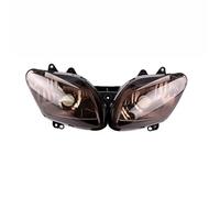 Genérico Faros delanteros moto Para YZF 1000 R1 Para YZF-R1 2002 2003 Faro Delantero Motocicleta Conjunto Faro Faros motocicleta moto(Smoke)