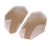 Genérico Faros delanteros moto Protector Faro Delantero Motocicleta Cubiertas Lente Para CRF1000L 2016 2017 Plástico ABS Humo Faro Moto