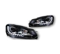 Genérico Faros Delanteros Repuesto Con Doble Proyector Para VW Para Golf 6 MK6 R20 2009-2012 FARO PRINCIPAL