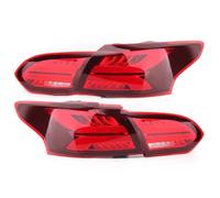 Genérico Faros Traseros Lámpara Trasera LED, Luz Para Ford Para Focus 2015 2016 2017 2018 DRL, Antiniebla De Freno Señal, Accesorios Para Automóvil Inverso Faros Traseros Para Remolque Coche(Rojo)