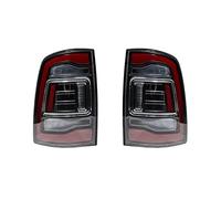 Genérico Faros Traseros Para Dodge Para RAM Para 1500 2500 3500 2009-2018 Luz Trasera Estilo LED Señal De Marcha Freno Atrás Luces Traseras Estacionamiento Faros Traseros Para Remolque Coche