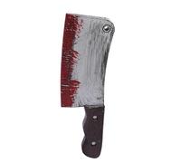 Generico Farsa Accesorio | Halloween Bloody Toy | Cortador simulado de 30 cm para el disfraz de terror Celebración del Cosplay y suministros DIY - Da miedo