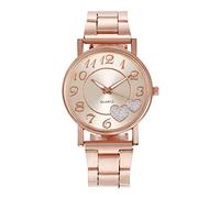 Genérico Fashion Belt Fashion Top Last Ladies Wild The Lady Mesh Watch Gift Creative Women's Watch Gorro Muñeca Relojes Reloj (Rose Gold, One Size)