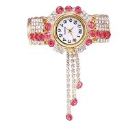 Genérico Fashion Khorasan Quartz Alloy Creative Watch Models Kho80 Fringe Bracelet Watch Women's Watch Naranja Destornillador (D, One Size)