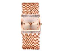 Genérico Fashion Wide Diamond Casual Strap 1pc Watch Digital Quartz Ladies Women's Watch Reloj Joyas por Encanto Destornillador (B, One Size)