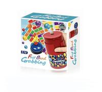 Genérico Fast Bead Grabbing Match Color Bingo Game, Hand-Eye Coordination, 90 Beads & 6 Code Cards, 1 Bellfor Group Party and Family 2-4 Players (1PCS)