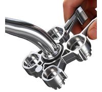 Genérico Faucet Aerator Removal Tool - 12-In-1 Multi-Function Repair Aerator Key Wrench for Internal/external | for Sink Kitchen Bathroom Shower Dishwasher Plumbing fôr Most Faucet Sizes