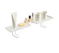 Genérico Faucet Rack U, U Shape Faucet Sponge Rack, Kitchen Sink Organizer, Over Sink Storage with Drain Tray, Stable Support,Compatible with Most Kitchen and Bathroom Faucets