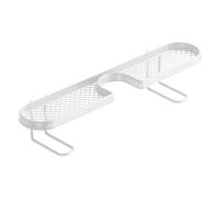Genérico Faucet Storage Rack - Kitchen Sink Faucet Organizer, 4.53x5.04x23.23 Inch U Shape Sink Caddys for Bathroom, Rustproof Hanging Drainer, Shower Sponge Holder for Apartment Dormitory Rental Use
