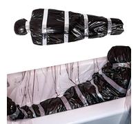 Generico Faux cadavre d'| Décorations d' Faux cadavre Dans des accessoires de sac | Accessoire d' Cadavre de Corps suspendu Dans Un sac Noir Ornement d'arbre de Jardin extérieur Déc