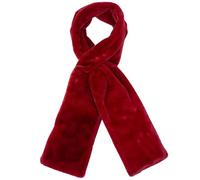 Genérico Faux-Fur Pull Through Scarf With Hidden Zipper Pocket for Women, Soft Cozy Warm Pocket Scarf for Hands - Free (E)