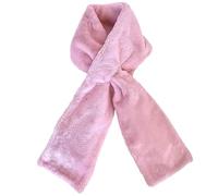 Genérico Faux-Fur Pull Through Scarf With Hidden Zipper Pocket for Women, Soft Cozy Warm Pocket Scarf for Hands - Free (D)