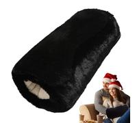 Generico Faux Hand Muffs - Arm Loving Warmth, Soft Warm Hand Muffs, Chic Fuzzy Furry Plush Muffler | Fancy Faux Hannd Muff For Women, Wrist Warmer Gloves, Women Winter Warmer For Girls, Negro ,