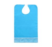 Genérico Feeding Apron - Washable Guard for Eating | Spill Stopper with Pocket Trough & Synthetic Fabrics for Gentlemen, Parents, Nursing and Retirement Healthcare Hospitality Supplies
