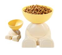 Genérico Feeding Bowl - PP, 5.71x5.12x5.12in Feeding Dish Ergonomic Pet Feeder | Comfortable Cat & Dog Bowl estable & Durable Design, Pet Food Dish for Indoor Use, Outdoor Use, Apartments, Balconies