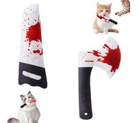 Genérico Feline Four Sword Style Catnip Toys, 4PCS Catnip Toys, Horror Knife-Shaped Cat Interactive Toy, Halloween Cat Toy, Indoor Exercise for All Cats Breeds (B)