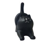 Genérico Feline Phone Stand Sculpture - Resin Mobile Holder, Creative Animal Desk Accessory, Elegant Cat Figurine Phone Rest Display | Stylish Decorative Accent for Smartphone Support Enthusiasts