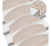 Genérico Felpudos para escaleras 10 Unidades 65x24x4 cm Gris Topo semicircular Grande,Casa y jardín,Productos del hogar,Alfombrillas para escalones-149763