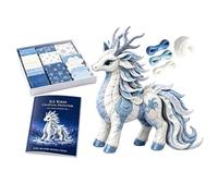 Genérico Felt Animal Sewing Kit | DIY 3D Mythical Creatures Toys | Arctic Winter Theme Animal Craft Kit | for Adult Youth Beginner Birthday Bookshelf Desktop Dorm Car Interior