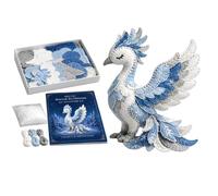 Genérico Felt Animal Sewing Kit | DIY 3D Mythical Creatures Toys | Arctic Winter Theme Animal Craft Kit | for Adult Youth Beginner Birthday Bookshelf Desktop Dorm Car Interior