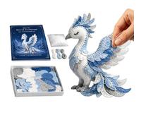 Genérico Felt Animal Sewing Kit - DIY 3D Mythical Creatures Toys, Arctic Winter Theme Craft Set with Pre-Cut Shapes, Educational Sewing Project, Fun Creative Surprise for Adult Youth Beginner