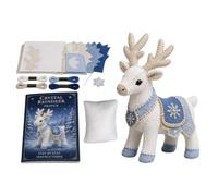 Genérico Felt Animal Sewing Kit - DIY 3D Mythical Creatures Toys, Arctic Winter Theme Craft Set with Pre-Cut Shapes, Educational Sewing Project, Fun Creative Surprise for Adult Youth Beginner