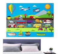 Genérico Felt Story Board - 104x75cm 3D DIY Animal Learning Mat 0.35kg