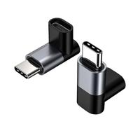 Genérico Female Adapter - Aluminum Alloy, PD 100W Male To Female Converter High-Speed Transfer | 20Gbps Charging and Screencasting Extension, Type-C Data Adapter For Game Consoles, Laptops, Tablets