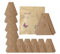 Genérico Female Urinal For Travel - Portable Paper Women Outside Pee Cup, Paper Female Urination Device 12 Count Individually Wrapped Waterproof Standing Pee Cup Women For Pregnant